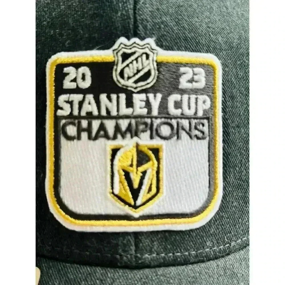 FANATICS Vegas Golden Knights Stanley Cup 2023 Champions Cap Hat Mesh Snapback - Picture 2 of 8